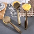 thumbnail image 4 of MOPOOR SetSail Dish Brush with Handle,Stiff Bristles Dish Scrubber Dish Scrub Brushes for Cleaning Dishes, Pots and Pans, Kitchen Sink, 4 of 5
