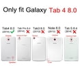 thumbnail image 2 of For Samsung Galaxy Tab 4 8.0 Case - Fintie Shell Slim Lightweight Stand Cover with Auto Sleep/Wake, 2 of 7