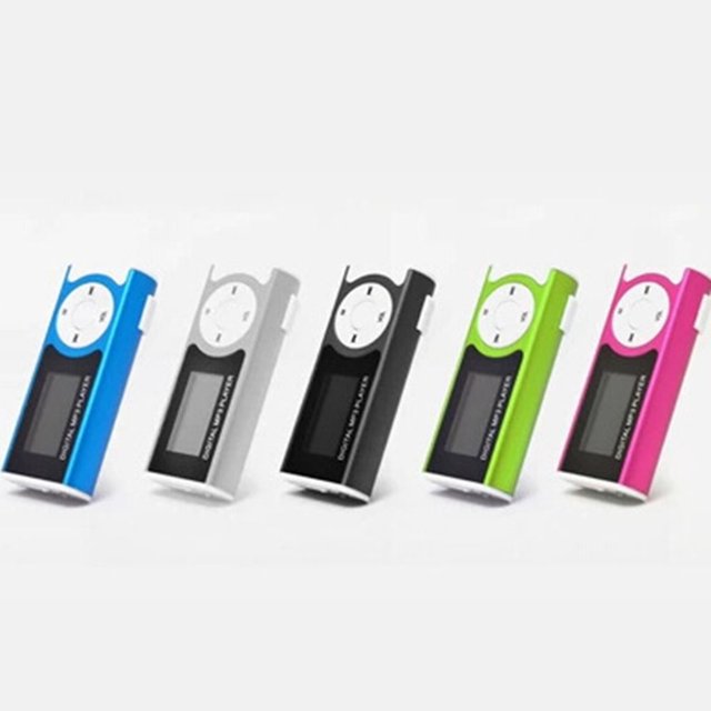 Digital Music MP3 Player Mini USB TF card OLED Screen MP3 Support 16/32GB Micro SD TF Card Light Clip Design Flashlight