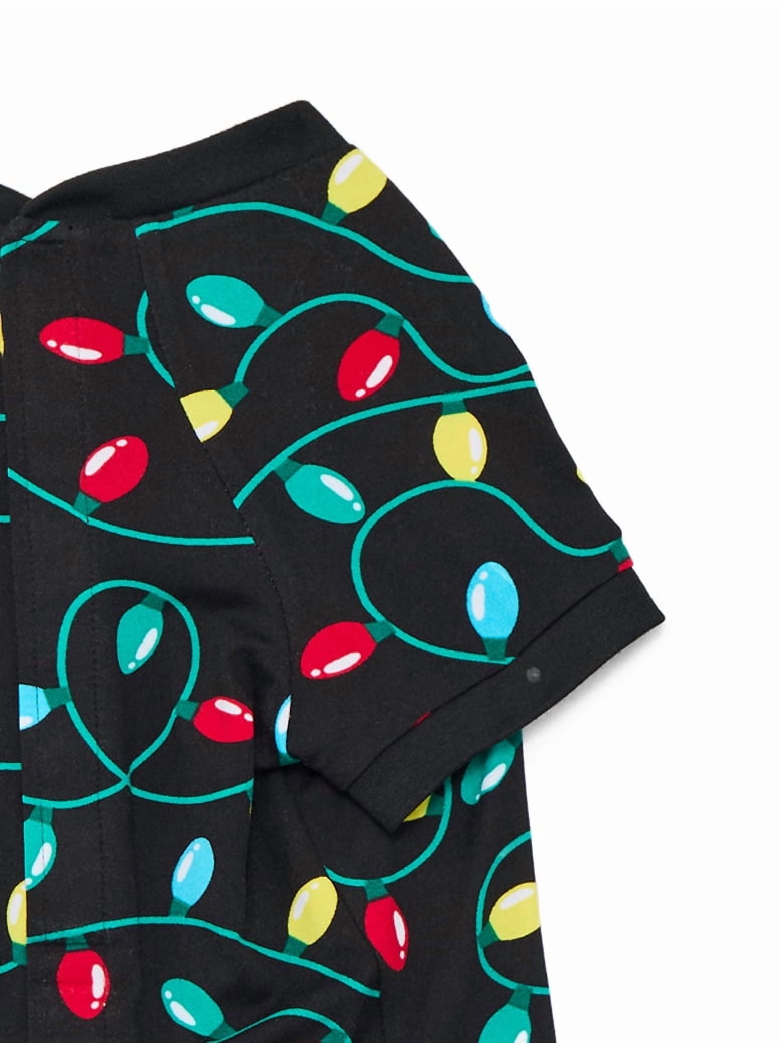 Holiday Time Pet Matching Family Merry and Bright Pajamas, 1-Piece, Sizes XS-2XL