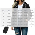 thumbnail image 3 of Jackets for Women Baeitkot Women's Solid Color Winter Fashion Hooded Drawstring Sports Waterproof Raincoat Windbreaker Long Sleeve Jacket, 3 of 9