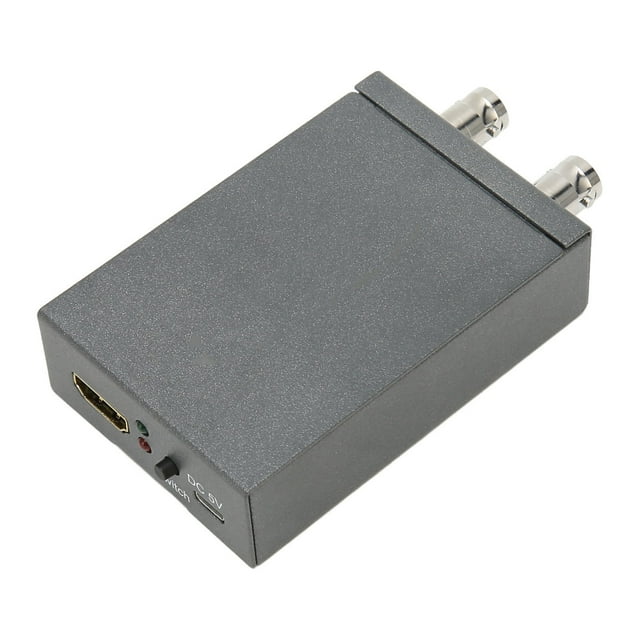 Interfaz Multimedia HD A Convertidor AHD, Convertidor 1 En 2 Salida 1080P Conversión Coaxial Plug And Play Salida En Bucle 4K Para Monitoreo De Tráfico