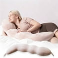 thumbnail image 5 of CHARRYARN byTexStead Adult Body Pillow for Side Sleepers - Cuddle Pillow - (43 x 17 in, Pink), 5 of 9