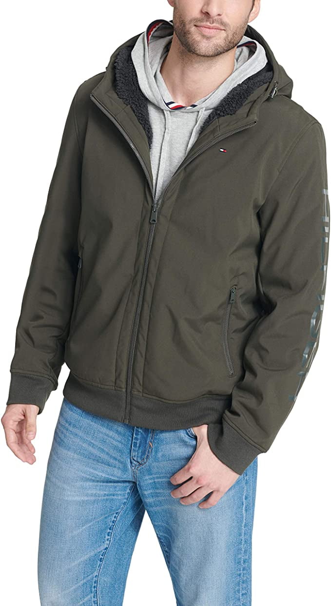 Tommy Hilfiger Men's Ultra Loft Insulated Hooded Puffer Jacket 