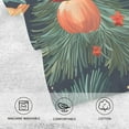 thumbnail image 7 of Dreamtimes Hand Towels Set - Christmas Balls Santa Print for Bathroom Kitchen Travel 16×28 in/2 Pcs, Cotton Bath Towels Lightweight Quickdry for Bathroom Ktichen Travel SPA Gym, 7 of 7