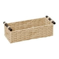 thumbnail image 6 of 1 Pcs Toilet Paper Baskets for Organizing, Boho Decor Wicker Baskets Paper Rope Storage Handmade Foldable Large Storage Organizer Bins for Countertop Home Bedroom Livingroom Decor, 6 of 6