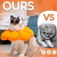 thumbnail image 3 of Avont Cat Cone Collar Soft, Adjustable Recovery E Collar Alternative for Cats Kittens Puppies, Elizabethan Neck Cone of Shame to Prevent Licking Biting After Surgery Protect Wounds -Orange(S), 3 of 7
