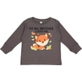 thumbnail image 3 of Inktastic My Big Brother Loves Me- little fox Boys or Girls Long Sleeve Toddler T-Shirt, 3 of 5