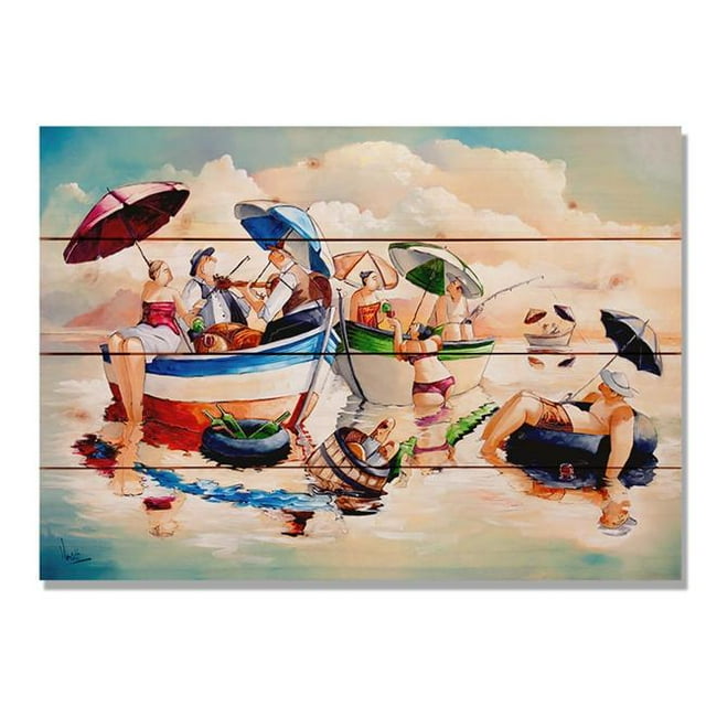 Day Dream RWWP2014 20 x 14 in. Wests Water Party Wall Art