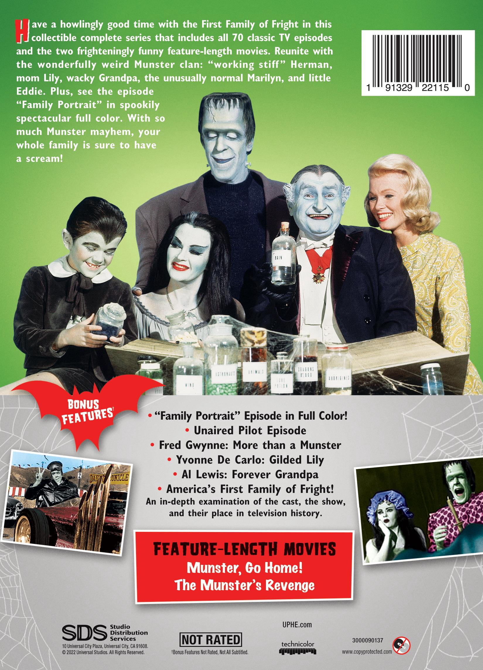 The Munsters: The Complete Series (DVD), Comedy, Universal