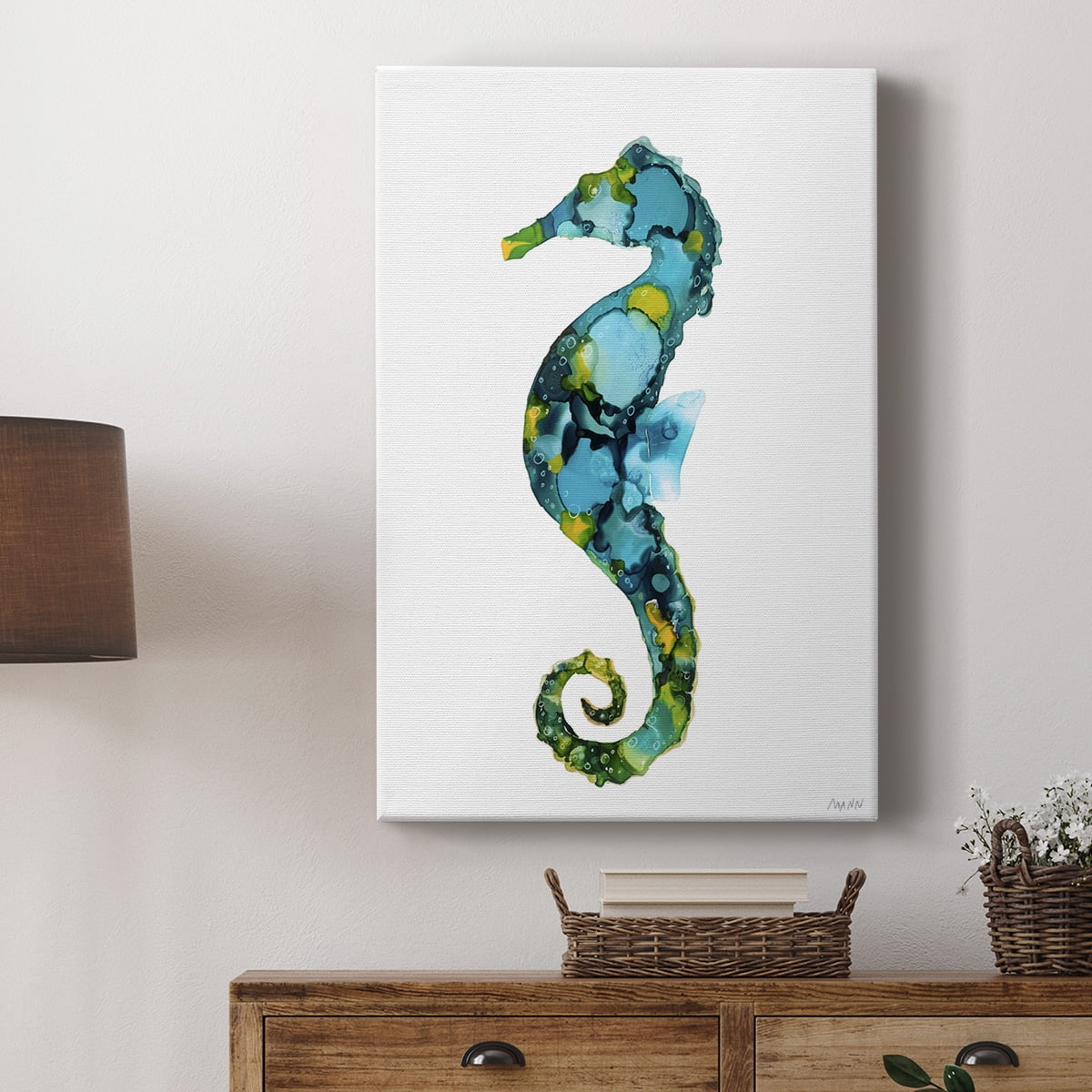 Seahorse Premium Gallery Wrapped Canvas - Ready to Hang