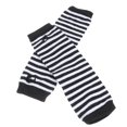 thumbnail image 4 of Pair of Striped Arm Warmer Knit Fingerless Gloves, 4 of 7