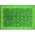 thumbnail image 1 of Ahgly Company Indoor Rectangle Oriental Green Traditional Area Rugs, 4' x 6', 1 of 4