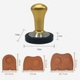 thumbnail image 5 of Coffee Tamper Barista Espresso Tamper Base Coffee Bean Press Coffee Tamper Mat Anti-Slip Portable Silicone Espresso Latte Art Barista Coffee Mat for Kitchen, 5 of 8
