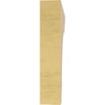 thumbnail image 4 of 2"W x 10"D x 10"H Thin Hughes Rough Cedar Woodgrain TimberThane Corbel, Primed Tan, 4 of 6