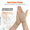 thumbnail image 4 of AMZAM Compression Arthritis Gloves for Unisex, Wrist & Thumb Sleeves, Beige XL, 4 of 6