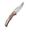 thumbnail image 3 of Civivi Knives Spiny Dogfish C22006-4 Brown Micarta 14C28N Stainless Pocket Knife  Cuchillo CIVIVI Knives Spiny Dogfish Liner Lock, 3 of 5