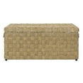 thumbnail image 7 of Safavieh Ashban Geometric Nautical Storage Trunk with Side Handle, 7 of 7