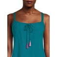 thumbnail image 7 of The Pioneer Woman Woven Camisole and Shorts Pajama Set, 2-Piece, Women’s, 7 of 7