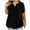 Black, variant on Plus Size Soft Cotton T Shirts for Women Loose Summer Top Comfy Short Sleeve V Neck Base Tees Solid Color Tshirts (XL, Purple 01)
