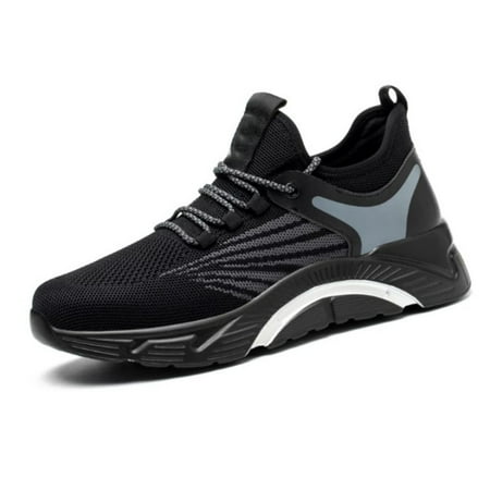 

Safety Shoes Men S Work Shoes Women S Breathable Non-Slip Lightweight Steel Toe Cap Shoes Comfortable Anti-Shock Fashion Eu 36-48