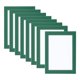 thumbnail image 1 of Uxcell marco de fotos magnético 4x6, 8 piezas marco magnético A6, marcos de fotos autoadhesivos reutilizables para refrigerador, ventana, pared, verde, 1 of 7