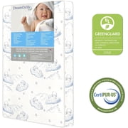 Star-Burst 3″ Spring Coil Portable Crib Mattress