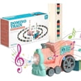 thumbnail image 1 of Domino Train, Electric Automatic Domino Train Toy Set, Creative Domino Game Toy Christmas Gifts For Kids, 1 of 5