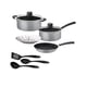 thumbnail image 1 of Batería de Cocina Tramontina Primaware 9 piezas en Aluminio Antiadherente Starflon Max con Vaporera Gris, 1 of 5