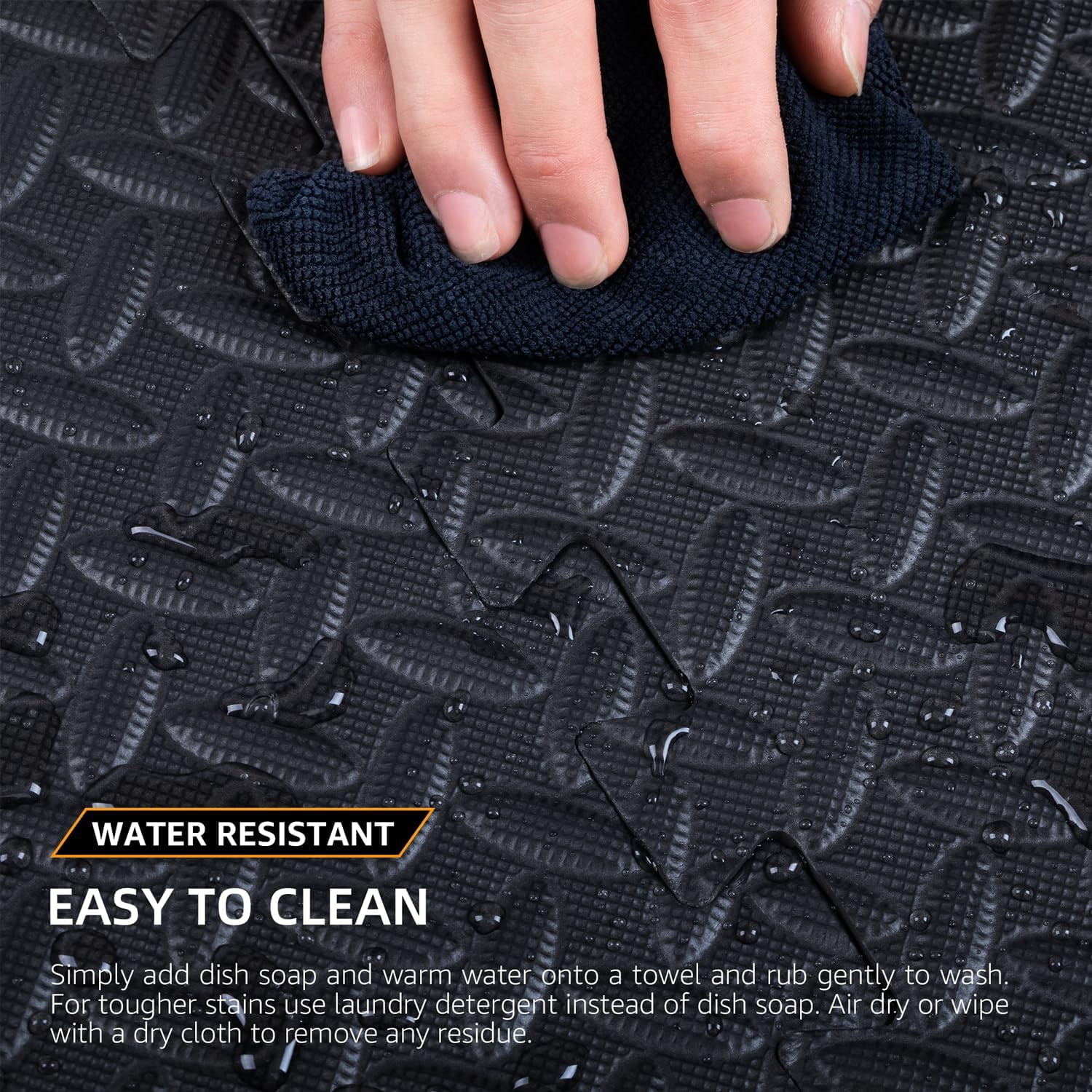 48 Pack - 1/2" Extra Thick Floor Exercise Mat for Home Gym Floor Padding for Kids - High-Density EVA Interlocking Foam Floor Tiles for Gym Equipment, Play Area, Yoga, Cardio, Weights, MMA
