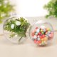 thumbnail image 2 of Adornos acrílicos rellenables YONGSHENG para decoración de árbol de Navidad 10 cm 2 unidades color transparente, 2 of 5