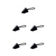 thumbnail image 3 of Sidaley Tapón de drenaje de cubierta de silicona Tapón de drenaje desmontable portátil Botes de pesca al aire libre Accesorios de herramientas de Negro 5piezas Sidaley CBP188408, 3 of 6