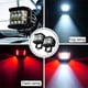 thumbnail image 4 of Luz de trabajo impermeable de 45w, 12v, luz LED para camión de coche, luz LED cuadrada para coches, rojo blanco Feliz Sencillez, 4 of 5