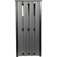 thumbnail image 5 of Lorell, LLR42693, Outdoor Waste Bin, 1 Each, Weathered Charcoal, 5 of 6