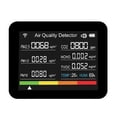 thumbnail image 1 of HLONK 13 in 1 Air Quality Monitor CO2 Meter Temperature&Humidity Tester TVOC PM2.5, 1 of 7