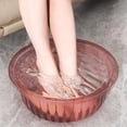 thumbnail image 3 of WRKEKC Clearance Round Collapsible Plastic Wash Basin - Multipurpose Camping/Kitchen Tub (30x30x11cm), 3 of 8