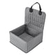 thumbnail image 4 of Funda para asiento de coche para perro, impermeable, antiarañazos, fundas para asientos delanteros para perro Gris, 4 of 9