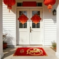thumbnail image 2 of zhangmingg 2026 Année du Velours Tapis d'Entrée Non-Bienvenue pour Maison et Porte d'Entrée, 2 of 5