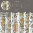thumbnail image 3 of VHC Brands Wilder, Farmhouse Cafe Tier Curtain, Floral, Blue & Green, 24x36, Set of 2, 3 of 6