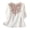 White, variant on Blouses for Women Casual 3/4 Length Sleeve V Neck Button Down Tops Loose Tshirts Trendy Summer Shirts 2026 Dressy Casual Flowy Tunic Linen Cotton Blend Vacation Wear, Pink, L
