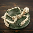 thumbnail image 4 of Konghyp Skull Ashtray Resin Unique Design, Halloween Decorative Ornaments, Versatile Home Decor for Smokers, Compact Tabletop Accessory, Great Gift Idea for Halloween Parties, 4 of 6