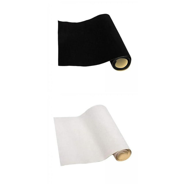 Tnarru 2 Pcs Feuille Auto-Adhésive Velours Autocollant pour Artisanat