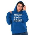thumbnail image 3 of Making My Point Bow Hunting Season Hoodie Sweatshirt Women Men Brisco Brands S, 3 of 6