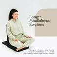 thumbnail image 4 of Mindful Modern Folding Adjustable Pro Meditation Floor Chair with Back Support, 4 of 7