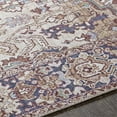 thumbnail image 4 of Surya Iris IRS-2360 90x114" Rectangle Fabric Rug in Brown/Dark Blue/Light Olive, 4 of 7