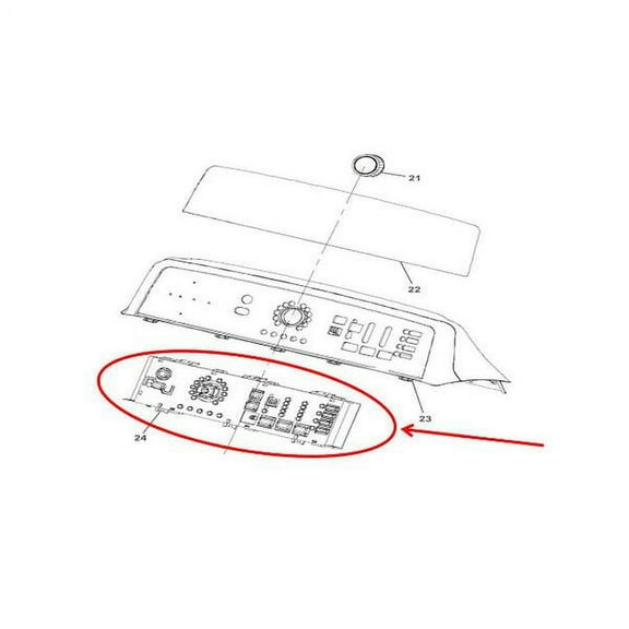 FRIGIDAIRE 5304511367 BOARD - GENUINE OEM PART