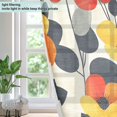 thumbnail image 4 of Yayeee Window Curtains Light Filtering 63"x42" Grommet Panel Pair Home Living Room Decor, Floral Pattern, 4 of 7