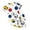 B124-White, variant on UAYOTSE Toddler Boy Summer Clothes Outfits Kids Cotton Short Sleeve Shirt Shorts Set 2 7 Years,Sizes 3-4 Years