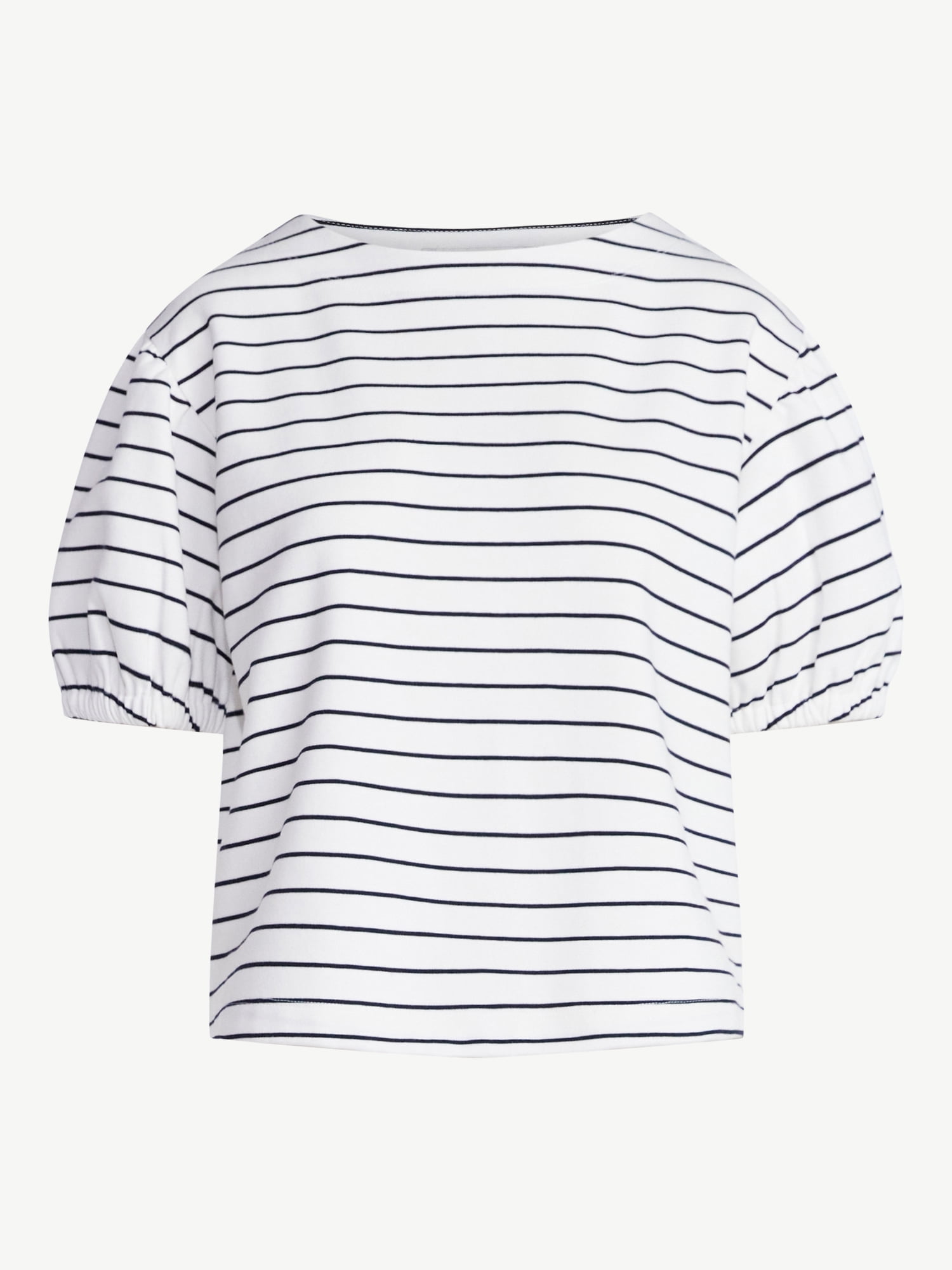 Free Assembly Women's Puff Sleeve Tee, Sizes XS-XXL