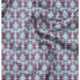 thumbnail image 1 of Soimoi Blue Modal Satin Fabric Butterflies Butterfly Print Sewing Fabric Yard 42 Inch Wide, 1 of 6